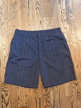 C9 by Champion Navy Plaid Flat-Front Performance Shorts